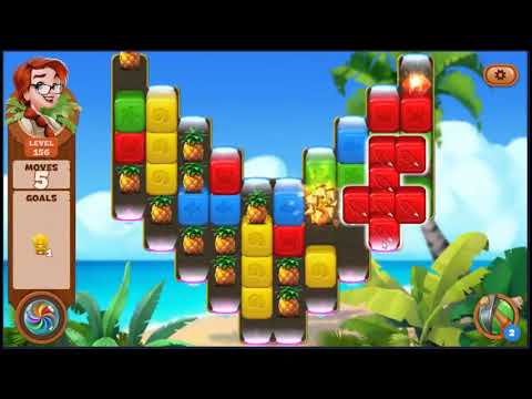 Lost Island Blast Adventure Level 156 - NO BOOSTERS 🏝️ | SKILLGAMING ✔️