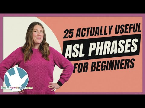 25 Useful ASL Phrases for Conversation | American Sign Language
