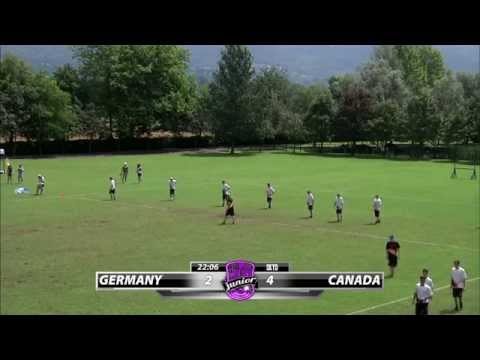WJUC 2014 | Germany vs Canada (Open Semifinal)