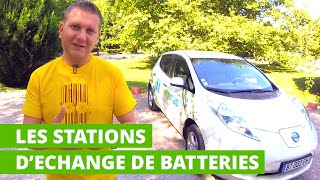 Les stations d’échange de batteries pour voitures électriques