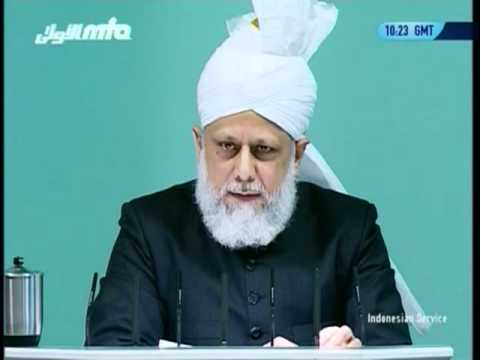 (Indonesian) Friday Sermon 12th November 2010 Patience and Steadfastness