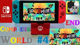 Together - World #4 [Complete] (END) / Nintendo Switch / Handheld Mode / Gameplay