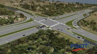 FDOT Distict One SR 82 Continuous Flow Intersection Video
