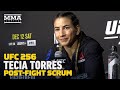 UFC 256: Tecia Torres Wants Top-10 Opponent Next, Open To Last-Minute Bout on Fight Island