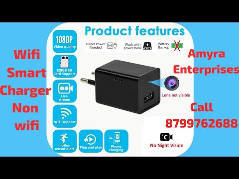 Black ae securities spy camera - hd 1080p hidden camera, for...