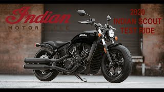 2020 INDIAN SCOUT TEST RIDE