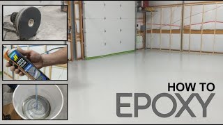 Heavy Duty Floor Epoxy: Basic Prep and Application