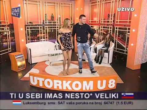 Cvija feat Rada Manojlovic - Nema te - Utorkom u 8 - (TV DM Sat 12.11.2013.)