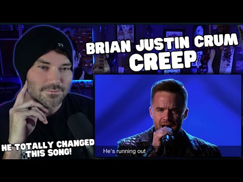 Metal Vocalist First Time Reaction - Brian Justin Crum Creep America's Got Talent