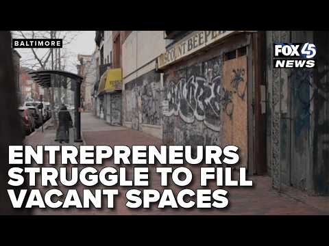 'I can’t survive’: Downtown Baltimore entrepreneurs struggle to fill vacant spaces