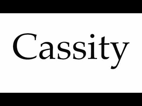 How to Pronounce Cassity