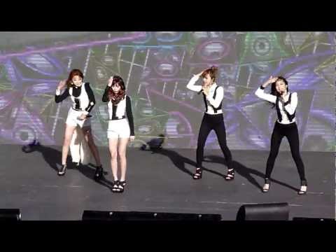 4minute ~ HOT ISSUE ~ [REHEARSAL] SBS KPOP SUPER CONCERT 121110