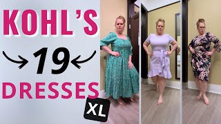19 Kohl's Dresses Try On So You Don't Have To | Midsize Fashion Over 40 Size XL