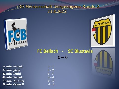 +30 Meisterschaft FC Bellach - SC Blustavia