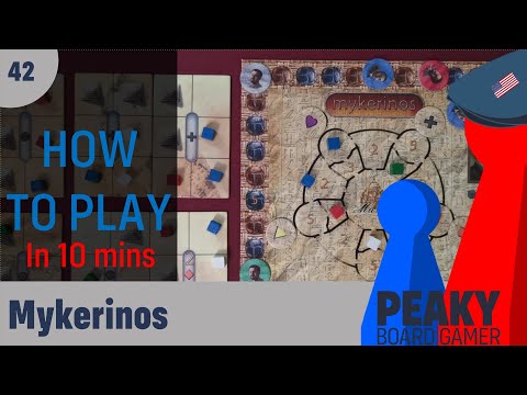 Peaky Boardgamer Episode #42 - Mykerinos - How to play (English)