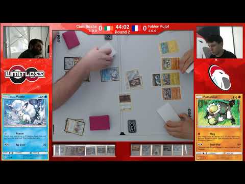 SPE Cannes TCG R2 - Cian Rushe vs Fabien Pujol (Solgaleo/Ninetales vs Passimian)