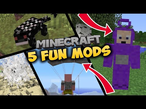 5 FUN MINECRAFT MODS FOR 1.11.2 - Minecraft 1.11 Mods #2