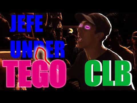TEGO JEFE DEL UNDER - CLB CRU - Lo Mejor de Tego Parte 1 -El Arte del Rap