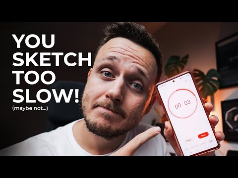 How FAST You REALLY NEED To Sketch To Be A Good Car Designer!?