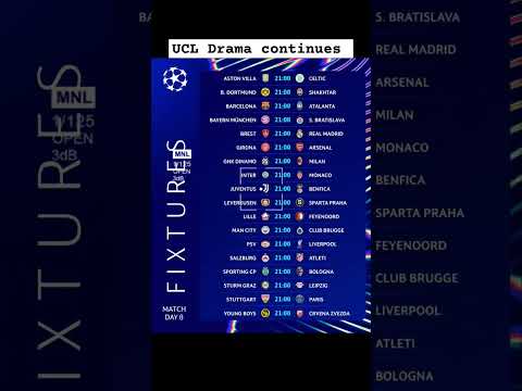 Champions league drama.Which teams are advancing to the knockout stage? #football #ucl #groupstage