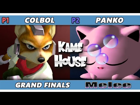 Kame House 89 GRAND FINALS - Panko (Jigglypuff) Vs. Colbol (Fox) Smash Melee - SSBM