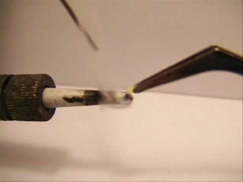 SMD 0805 LED für Anfänger ans Draht löten lernen