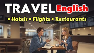 Travel English Survival Kit! Essential Phrases for Hotels, Flights, & Restaurants ✈️🏨