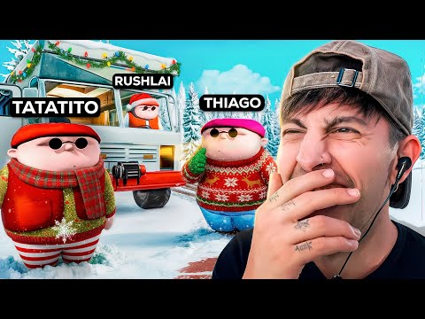 El Juego de empujar una Camioneta con Thiago, Juan y Mati | RV There Yet?