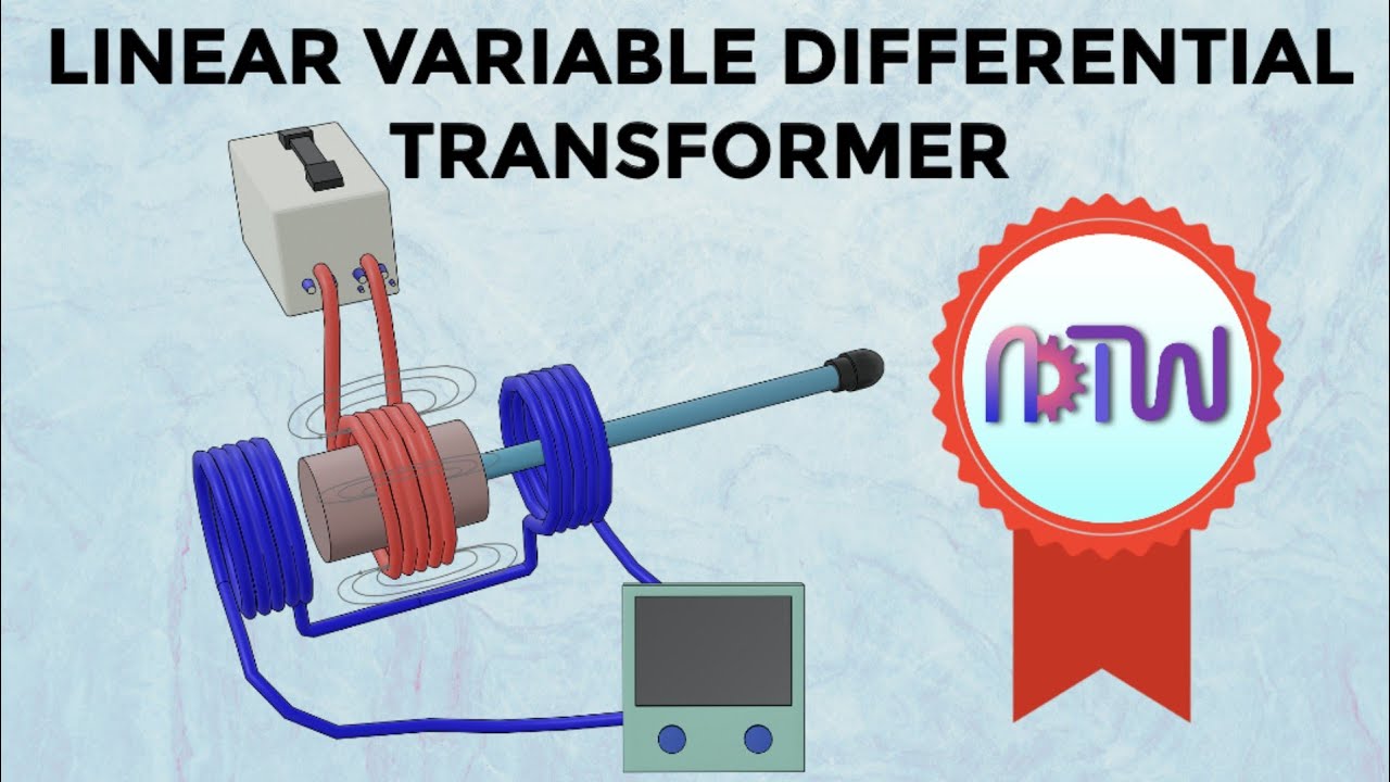 LVDT - Linear Variable Differential Transformer or Transducer Working