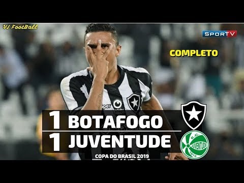Botafogo 1 x 1 Juventude - JOGAÇO! Melhores Momentos (COMPLETO HD) Copa Do Brasil 2019