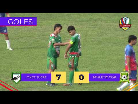 ONCE SUCRE 7-0 ATHLETIC COROZAL | Goles | Interclubes Sub 20B de Difútbol 2026