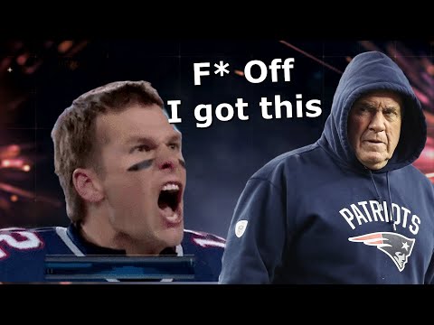Tom Brady tells Bill Belichick to back off