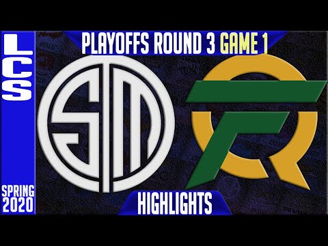 TSM vs FLY Highlights Game 1 | LCS Spring 2020 Playoffs Round 3 | Team Solomid vs FlyQuest G1