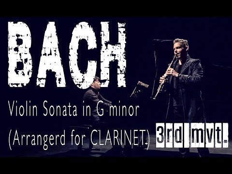 Kohán plays - J. S. Bach: Violin Sonata in G minor BWV 1020, 3rd Mvt.