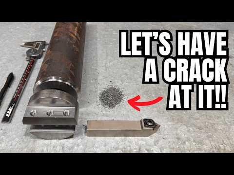 Building An Anti-Vibration Bar To Cut MASSIVE Threads.