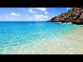 Tropical Beach Ambience 3 Hours Of Peaceful Ocean Waves 4K Video