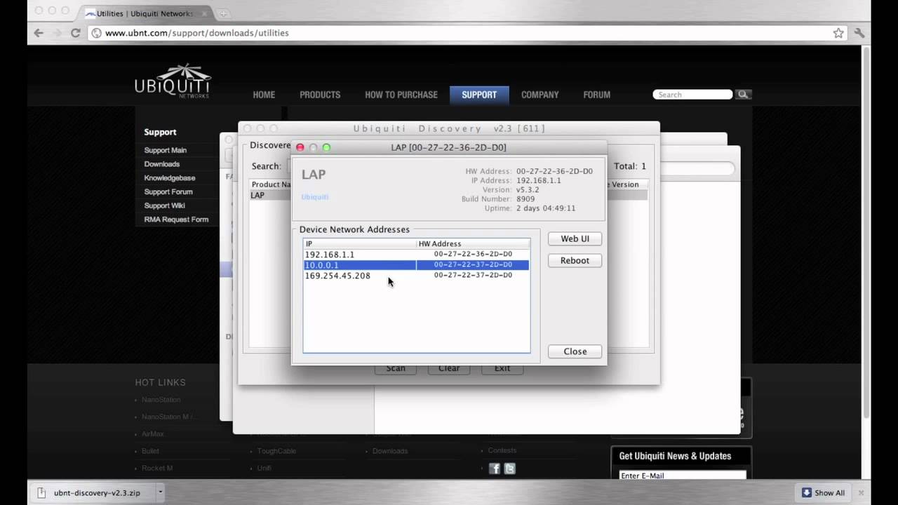 Using the Device Discovery Tool