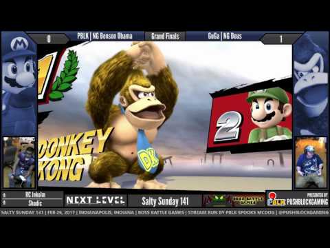 SS141 [Wii U] - PBLK | NG Benson Obama (Mario) vs GuGa | NG Deus (Donkey Kong) - Grand Finals