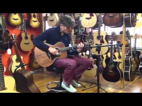 LA Guitar Sales BY REQUEST - Martin OM-15, Taylor 322e, and Taylor 324e in a side by side comparison