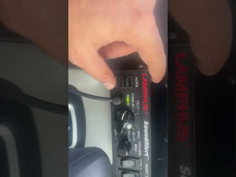 Automotive PA and siren system