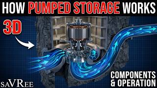 How Pumped Storage Power Plants Work (Hydropower)