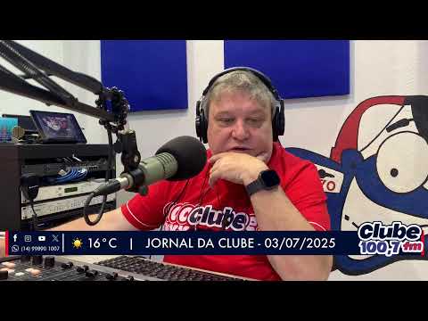 Jornal da Clube - 03/07/2025 - Edição da Manhã