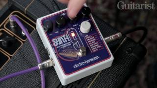 Video thumbnail for Electro-Harmonix Synth9 Pedal Demo by Guitarist