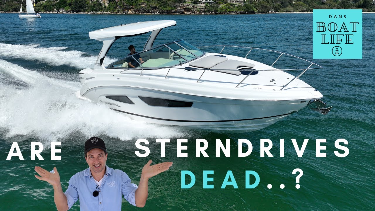 Testing the REGAL 33XO with twin 300HP Yamaha's | Is this the END of sterndrives on sports cruisers?