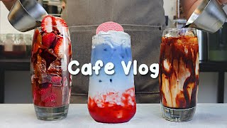 ☕진한 매력의 모카 카페🍫지치고 힘들 땐 음료 ASMR로 힐링해요/카페브이로그/Cafe Vlog/ASMR/Tasty Coffee