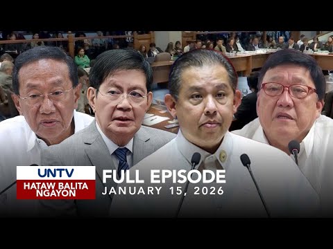 UNTV: Hataw Balita Ngayon | January 15, 2026