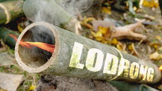 PERMAINAN TRADISIONAL MERIAM BAMBU LOST IN INDONESIA    シリーズ 67ロドロン（空気砲）