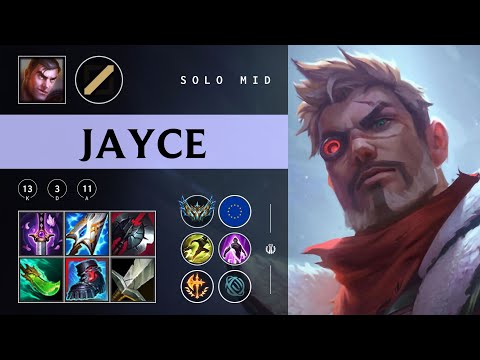 Jayce Mid vs Sylas - EUW Challenger Patch 25.22