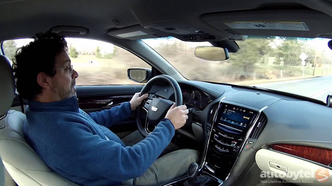 2015 Cadillac ATS Coupe 2.0T AWD Test Drive Video Review