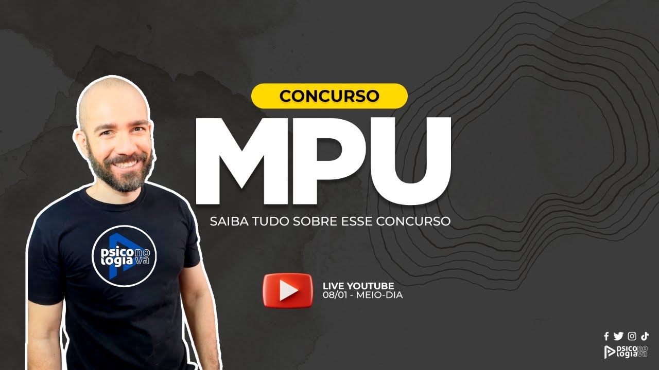 Concurso PSI MPU Ministério Público da União